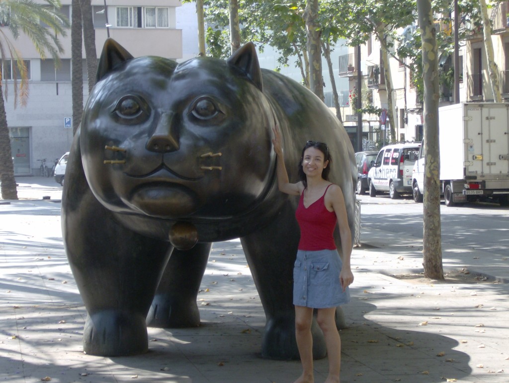 gatto di Botero Barcellona