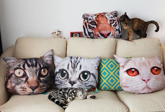 DIY: come realizzare un cuscino a forma di gatto ~ La psicologa dei gatti