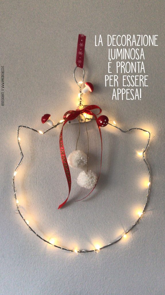 decorazione natale gatto