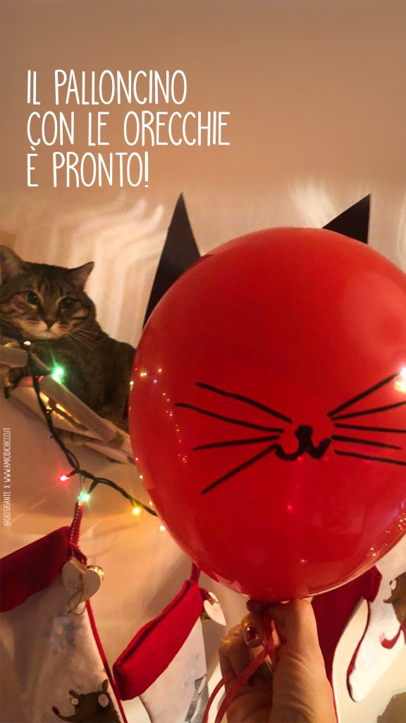 palloncino gatto 